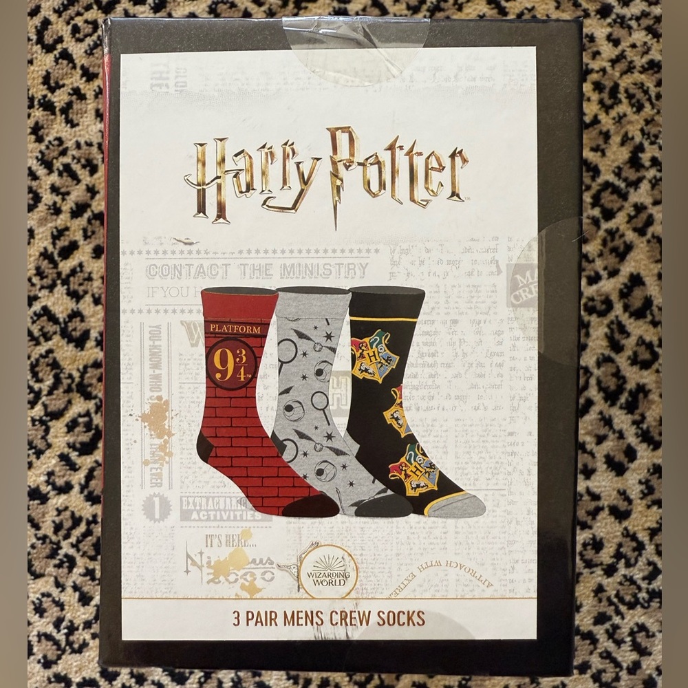 Harry Potter sock set - 3 pairs (NIB)